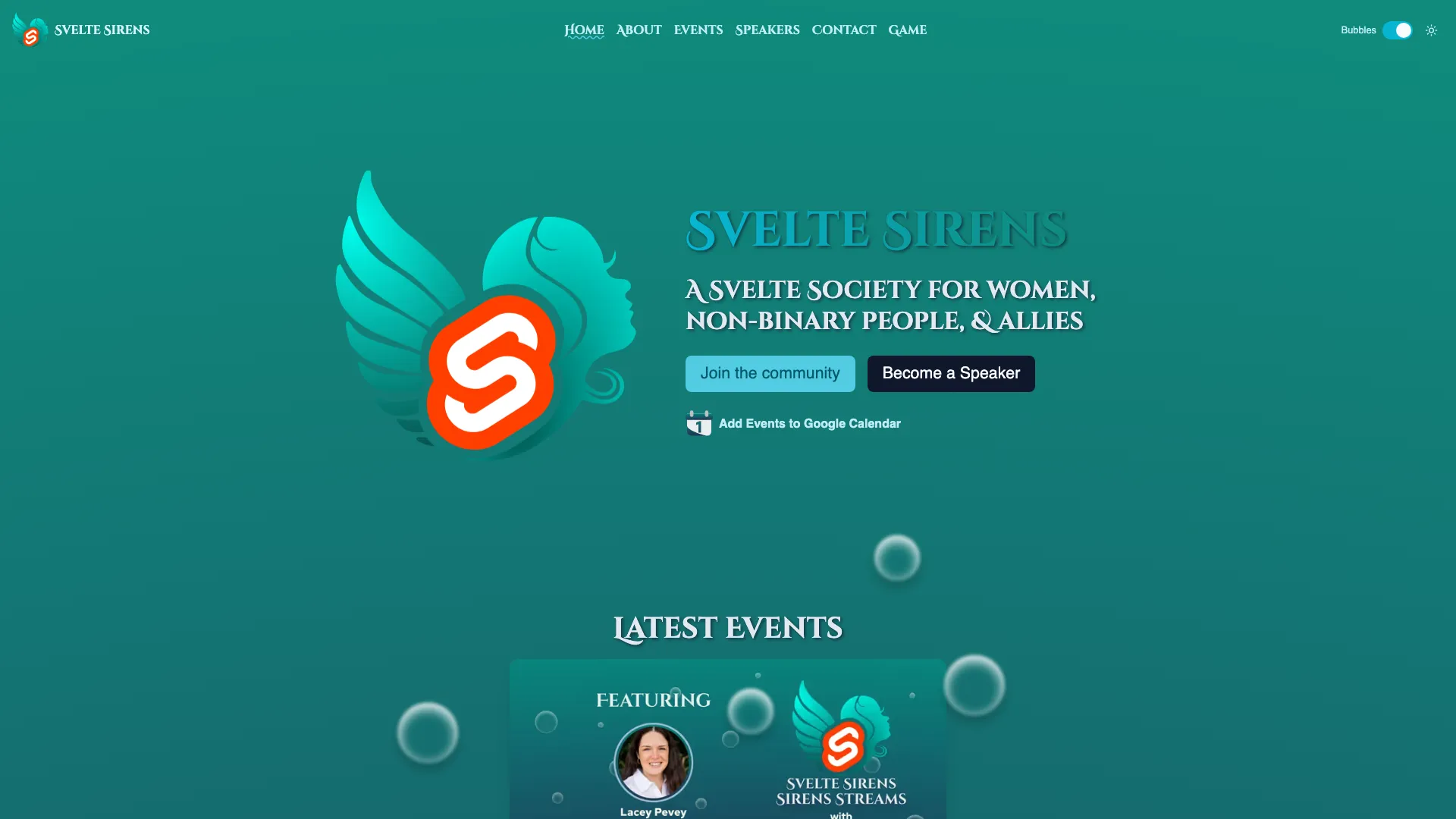 Thumbnail of Svelte Sirens